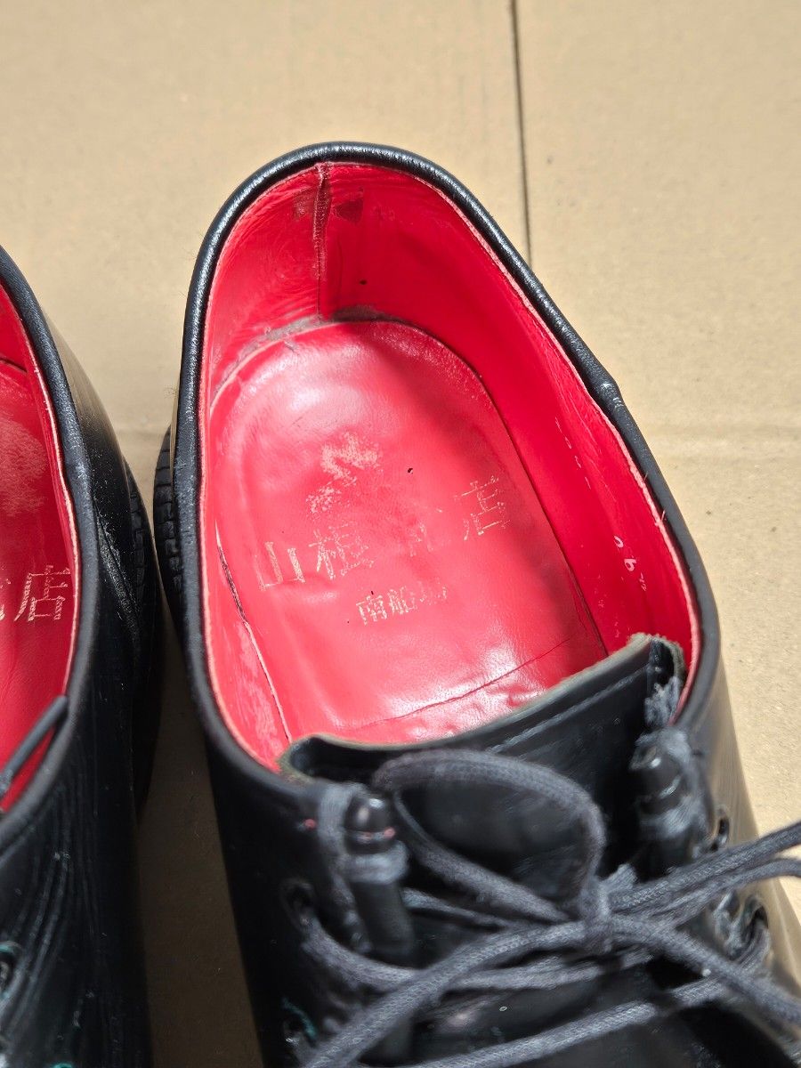 山根靴店 yamane エヴィス evisu チロリアンシューズ ドレスシューズ