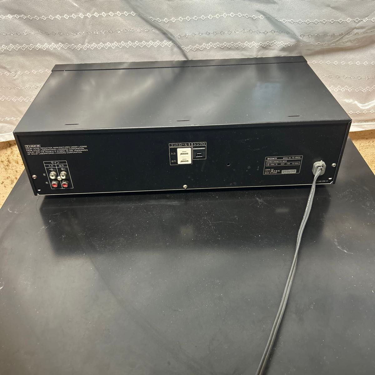 SONY ステレオカセットデッキ TC-RX50｜Yahoo!フリマ（旧PayPayフリマ）