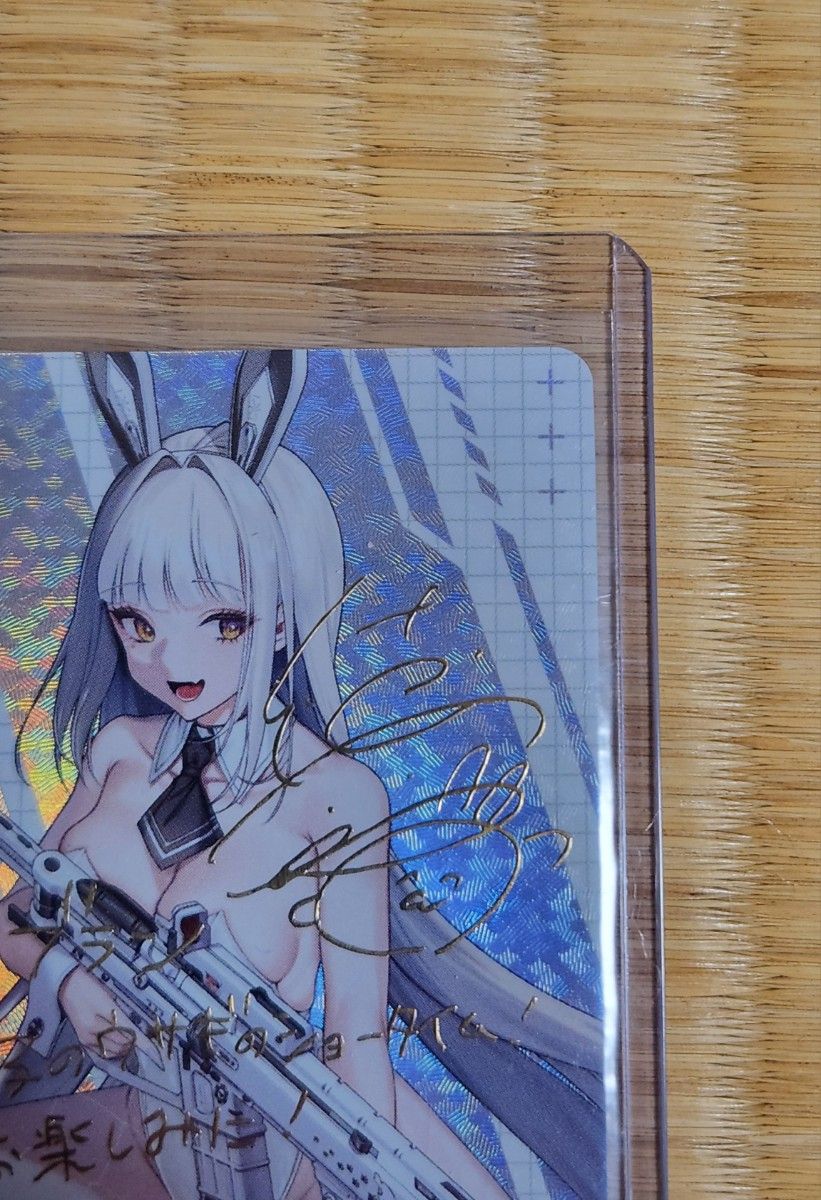 NIKKE DUEL ENCOUNTER 箔押しサインカード ブラン デュエニケ｜Yahoo