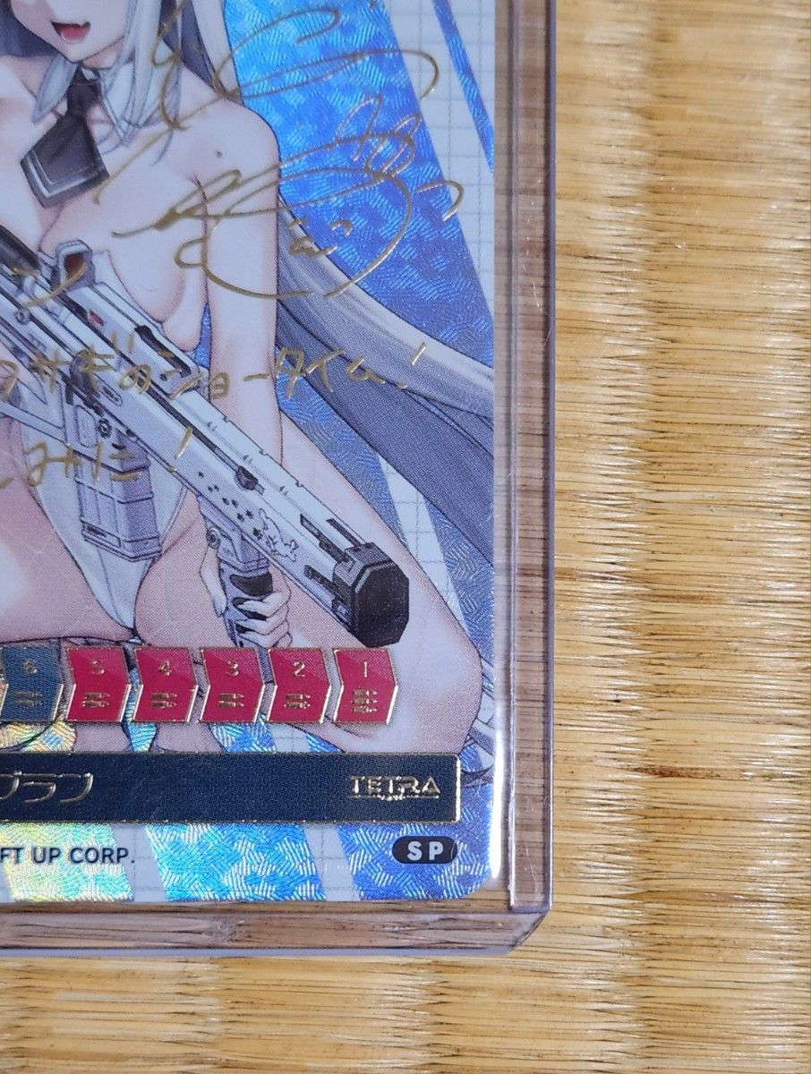 NIKKE DUEL ENCOUNTER 箔押しサインカード ブラン デュエニケ｜Yahoo