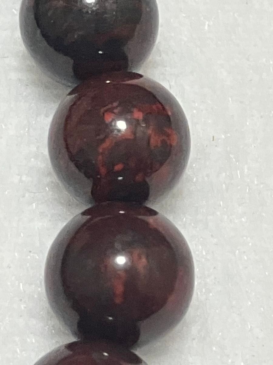 イディングサイトメテオライト紅伊丁隕石ブレス約10 5mm 内径15 5cm