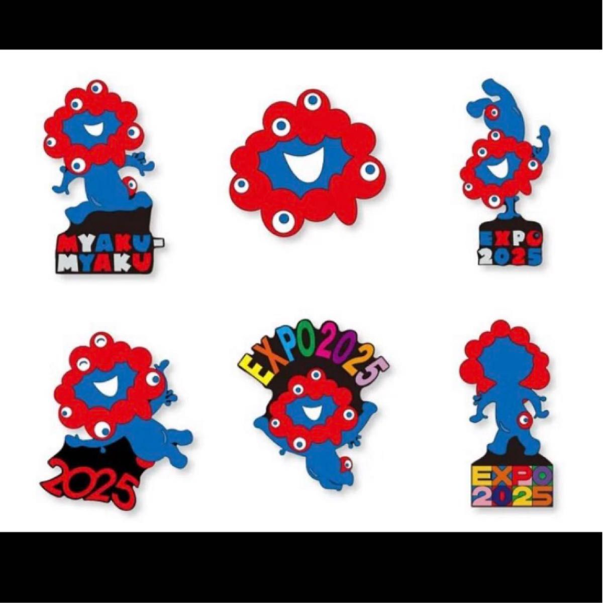 大阪関西万博 ミャクミャク ピンバッジ セット 大屋根｜Yahoo!フリマ