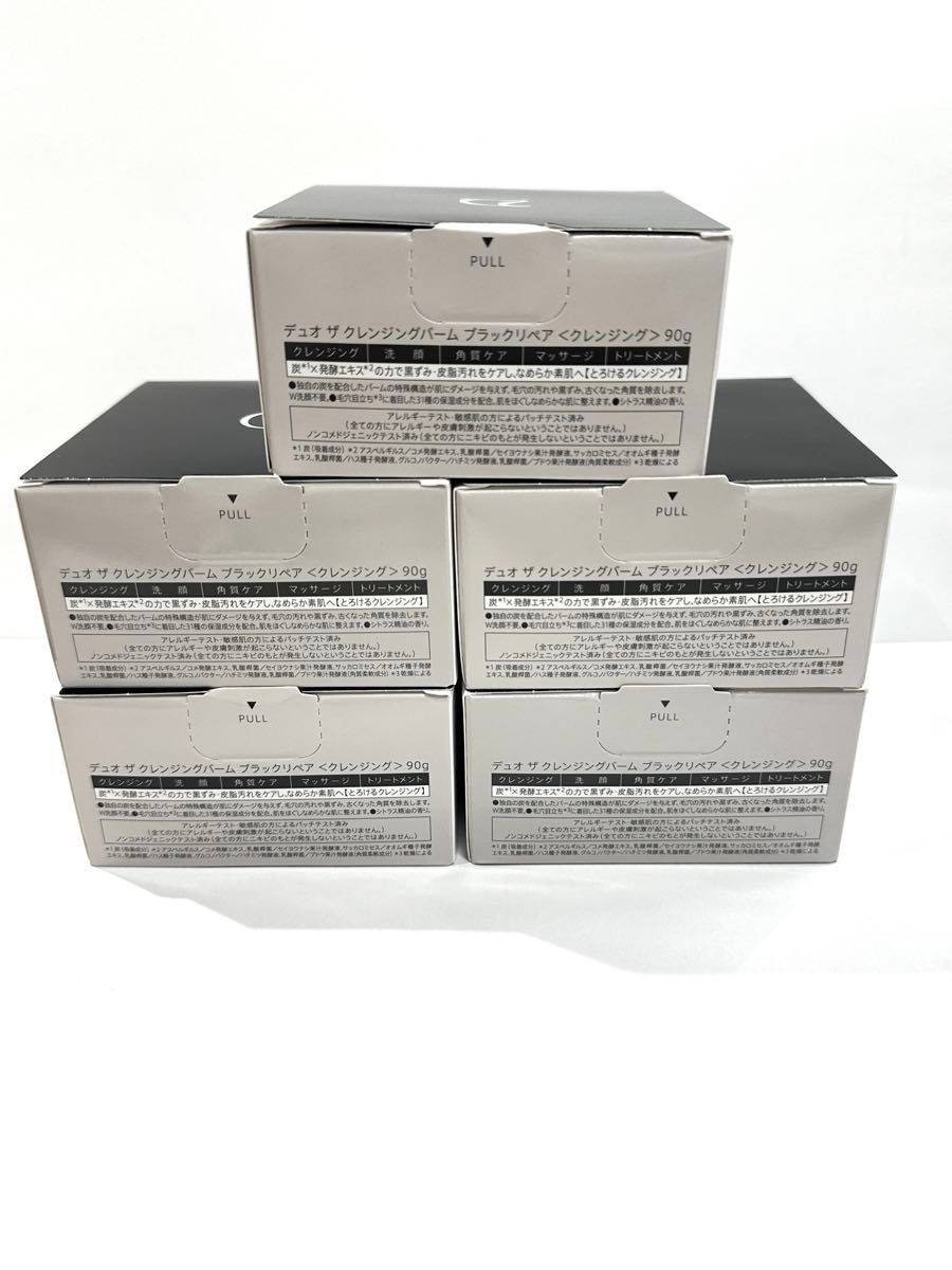 5個セット】デュオ ザ クレンジングバーム ブラックリペア 90g｜Yahoo