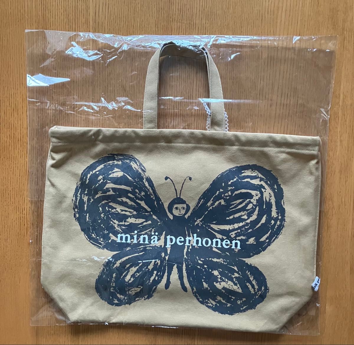ミナペルホネン mina perhonen 30周年 イベント 羽花 uka トートバッグ