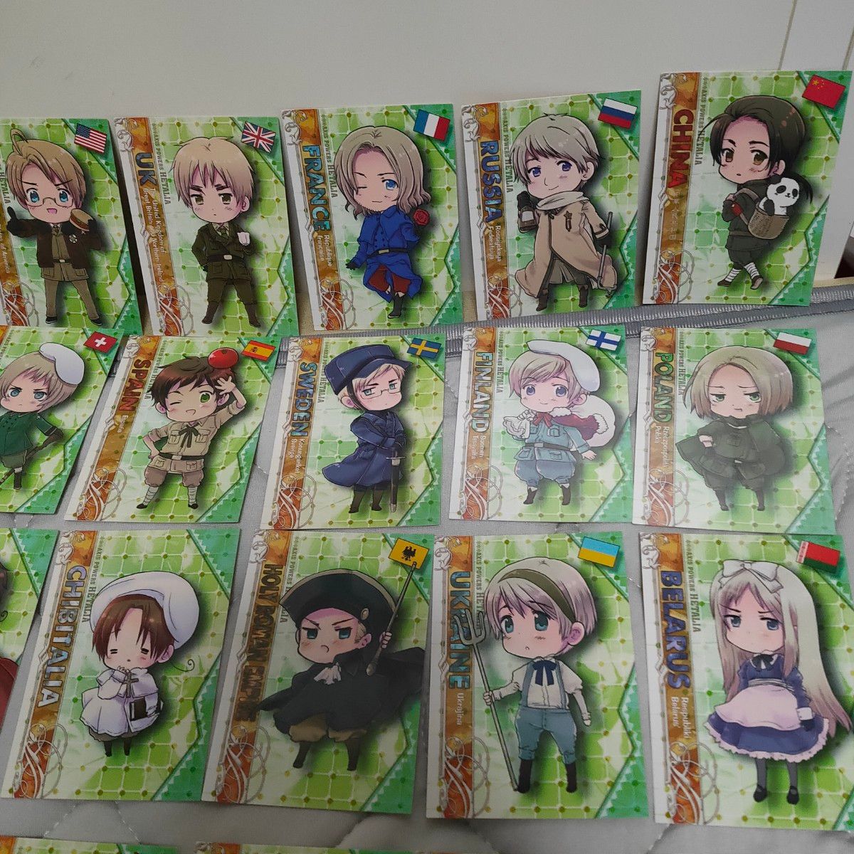 ヘタリア トレーディングカード 54種類 ノーマル(No 1〜No 54) 初版