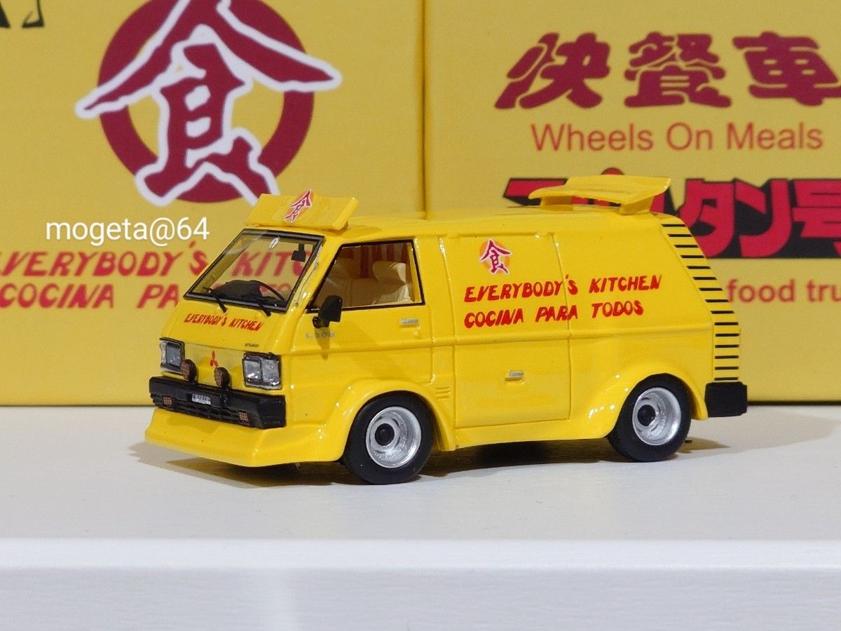 399台限定】MJ MODEL 1/64 三菱 デリカ スパルタン号 映画 スパルタンX