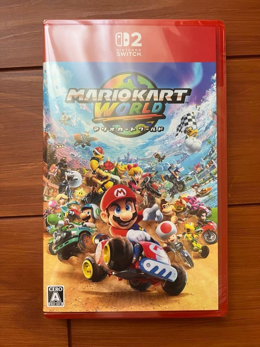 マリオカートワールド 新品未開封 シュリンク付き ニンテンドー