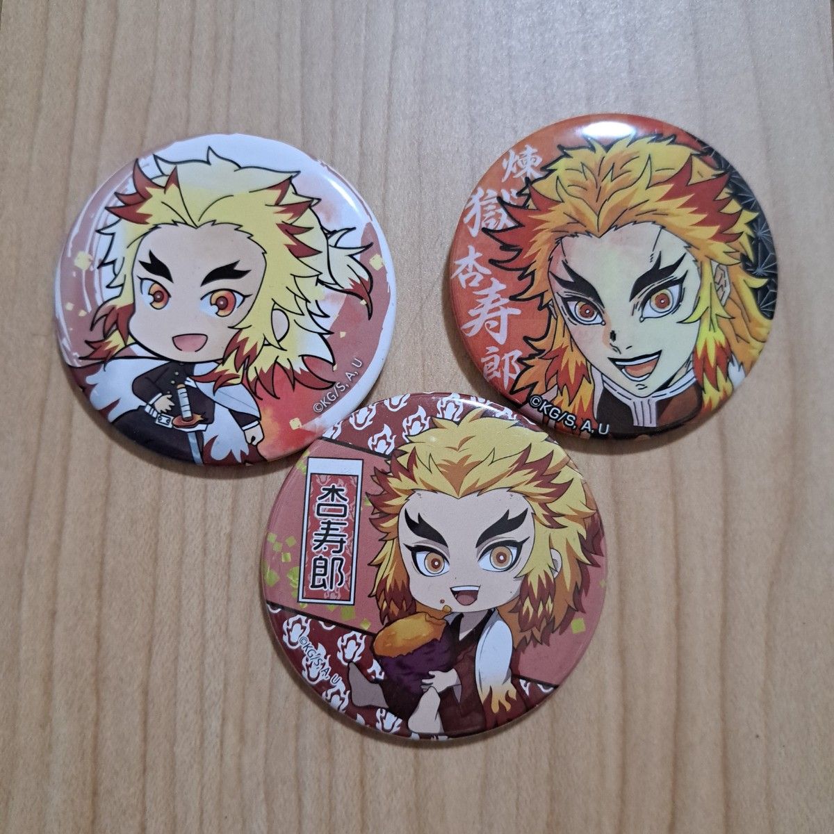 鬼滅の刃 煉獄杏寿郎 缶バッジ セット｜Yahoo!フリマ（旧PayPayフリマ）