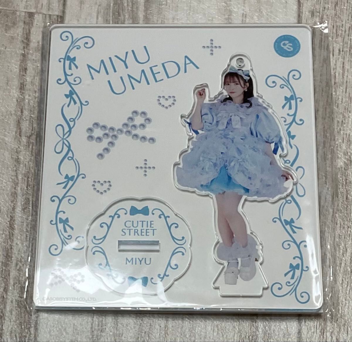 きゅーすと 梅田みゆ】CUTIE STREET アクリルスタンド ワンマン衣装