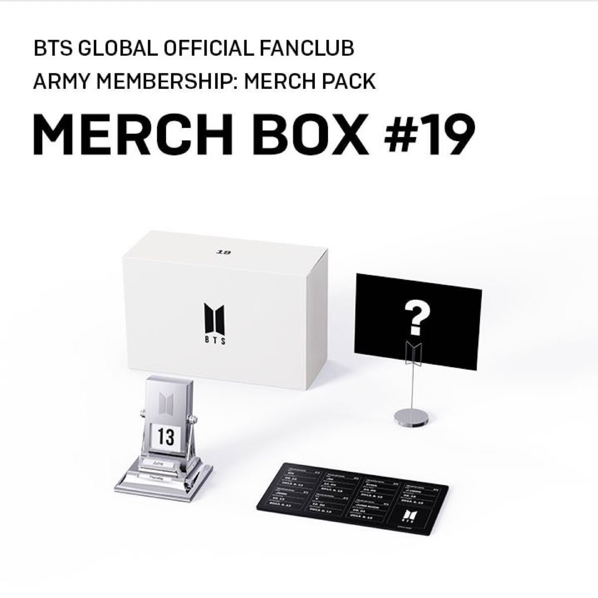 BTS merch box 19 20 セット JPFC マーチボックス マーチパックpack