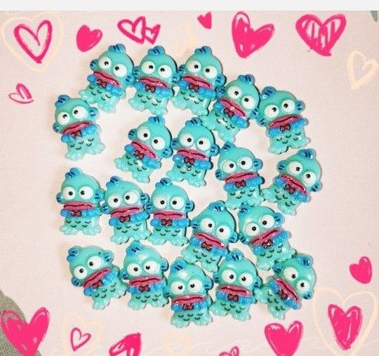 ハンギョドン サンリオ ネイルパーツ 新作 平成女児 地雷系 量産系