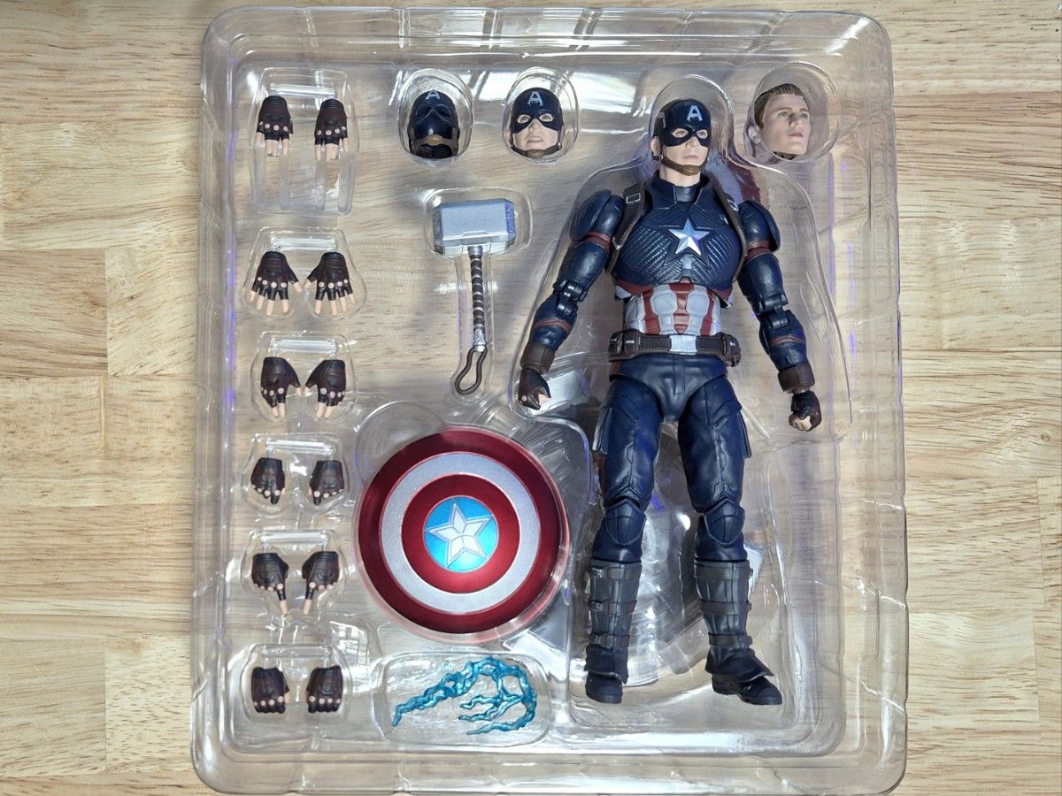 mafex キャプテン・アメリカ エンドゲーム マフェックス｜Yahoo!フリマ