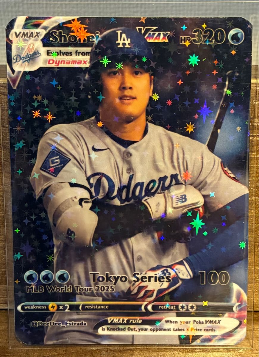 大谷翔平のポケモンカード 貴重】大谷翔平 カード National League MVP