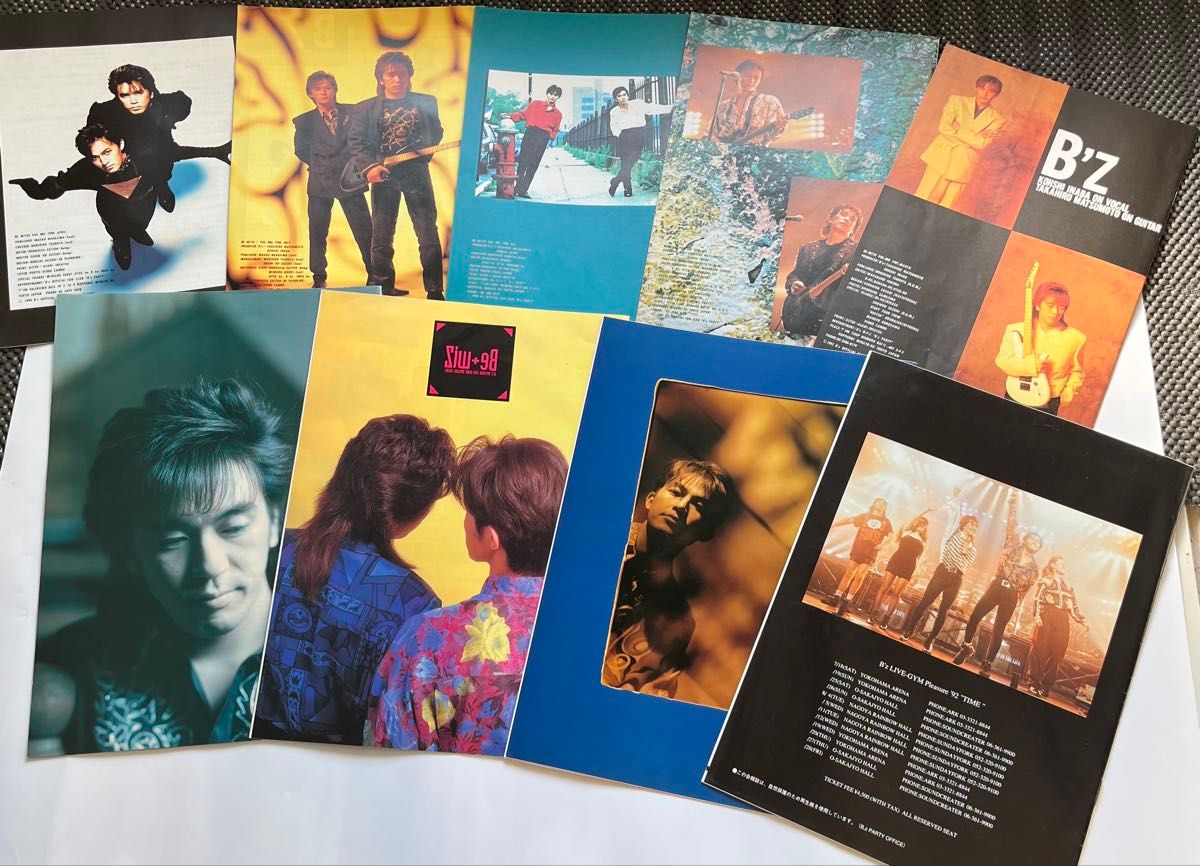 B'z 会報 Be+wiZ 松本孝弘 稲葉浩志 VOL005〜011 VOL013 VOL014｜Yahoo