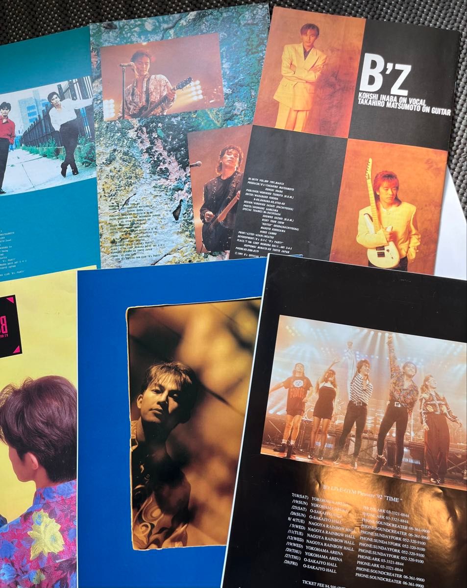 B'z 会報 Be+wiZ 松本孝弘 稲葉浩志 VOL005〜011 VOL013 VOL014｜Yahoo