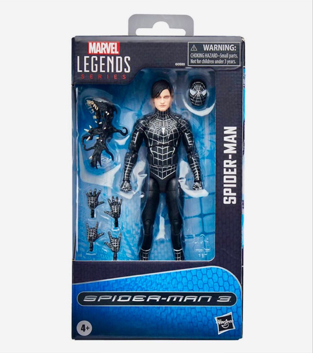 新品 マーベルレジェンド スパイダーマン ブラックスーツ
