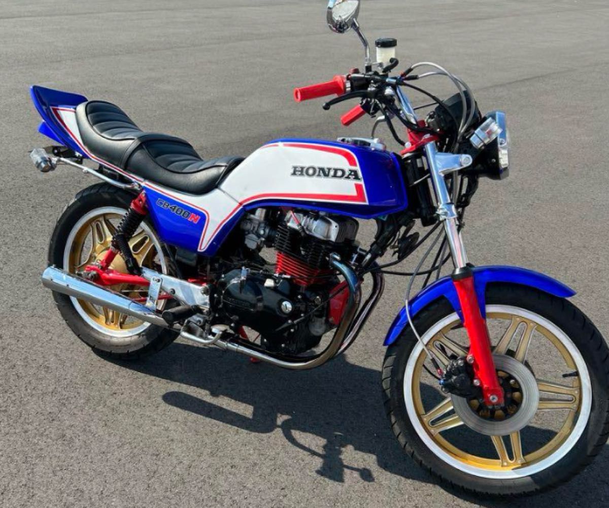 バブ マフラー メガホン イノカン 無双 猪管 ホーク2 ホーク3 RED