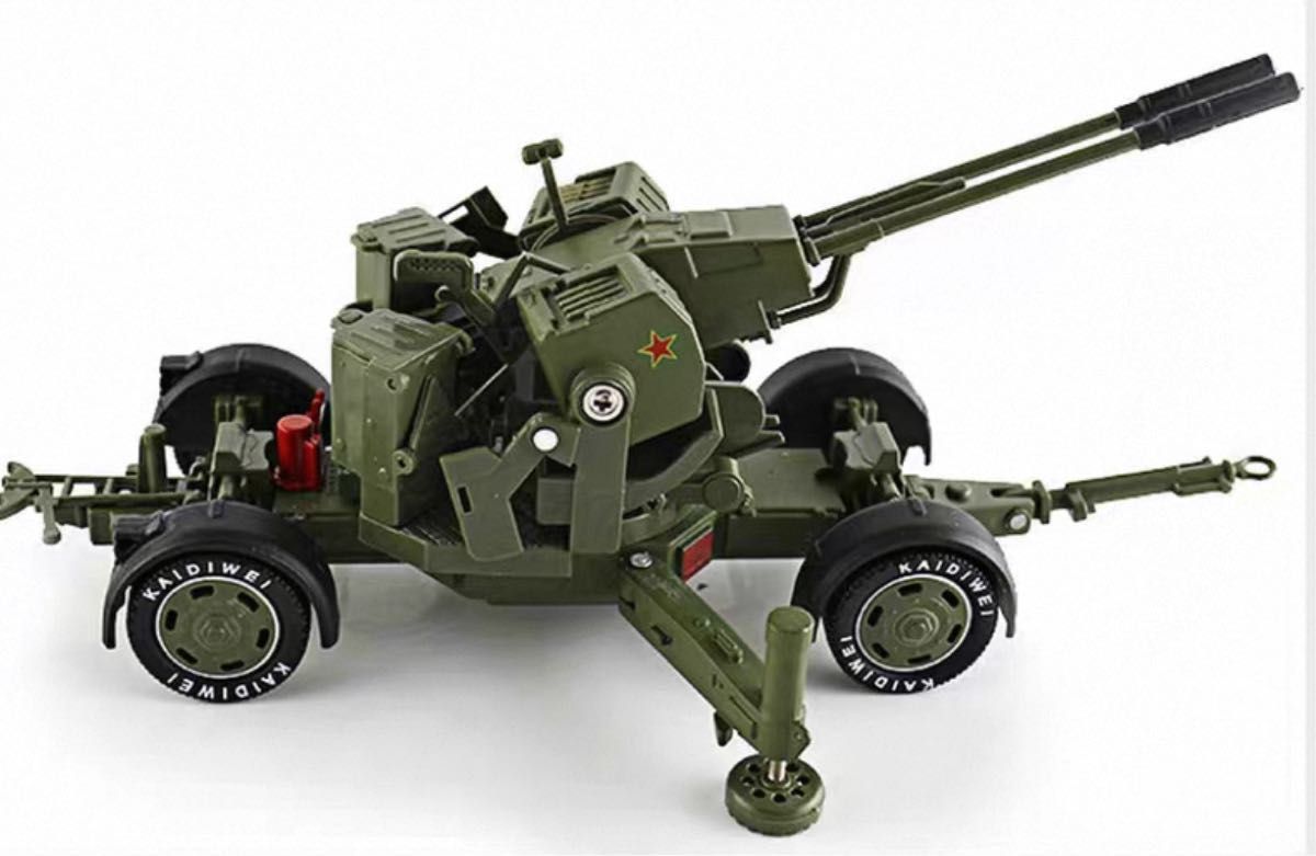 中国人民解放軍 90式35mm連装高射砲 1/35 完成品模型 ミリタリー模型