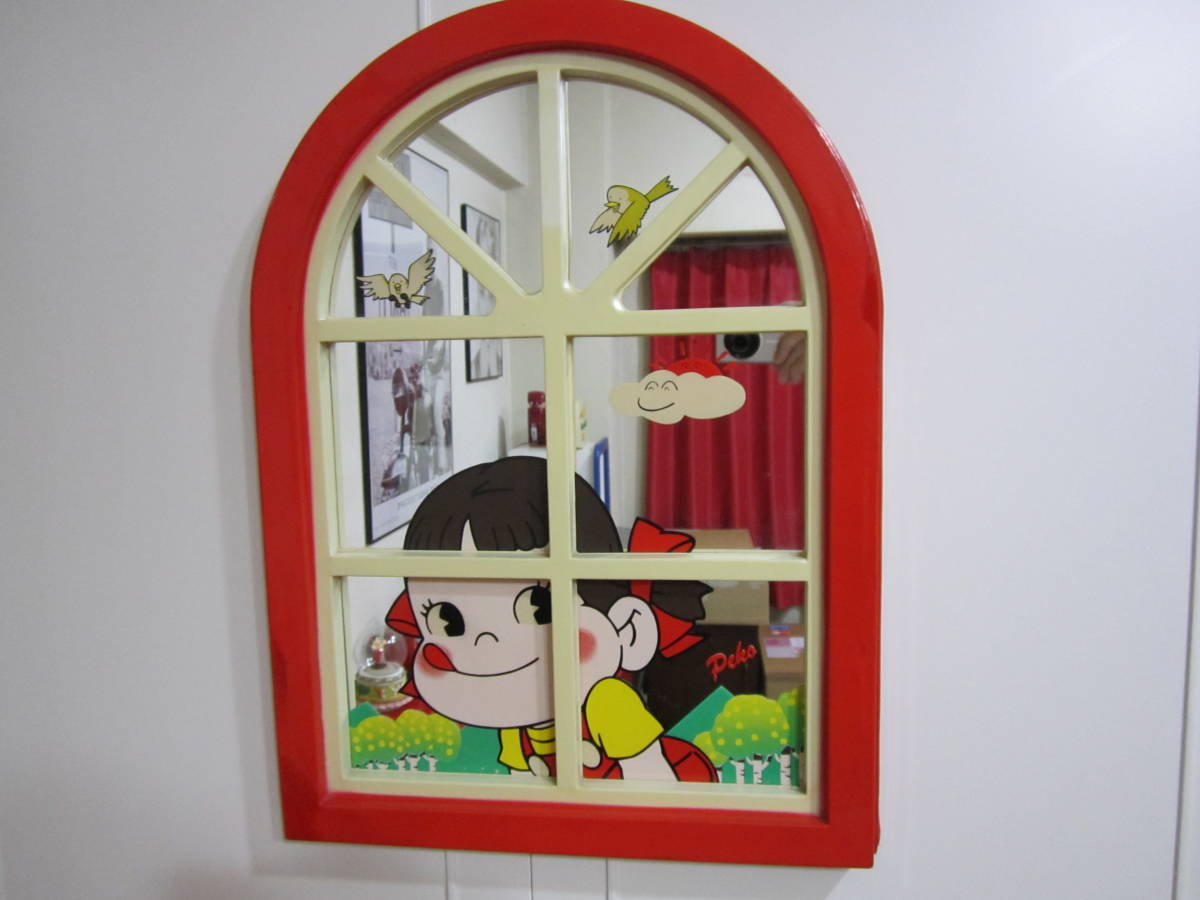 ペコちゃん 窓型デコレーション鏡 ほっぺちゃんでデコったコンパクト