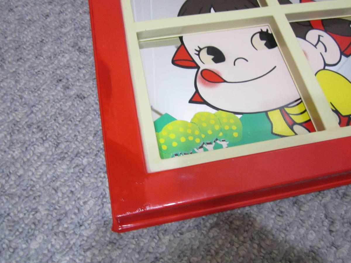 ペコちゃん 窓型デコレーション鏡 ほっぺちゃんでデコったコンパクト