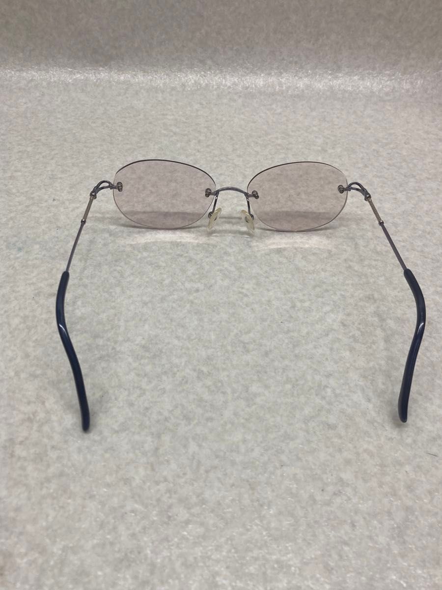 K14WG 14金 ホワイトゴールド レディース メガネ フレーム 度あり 総重