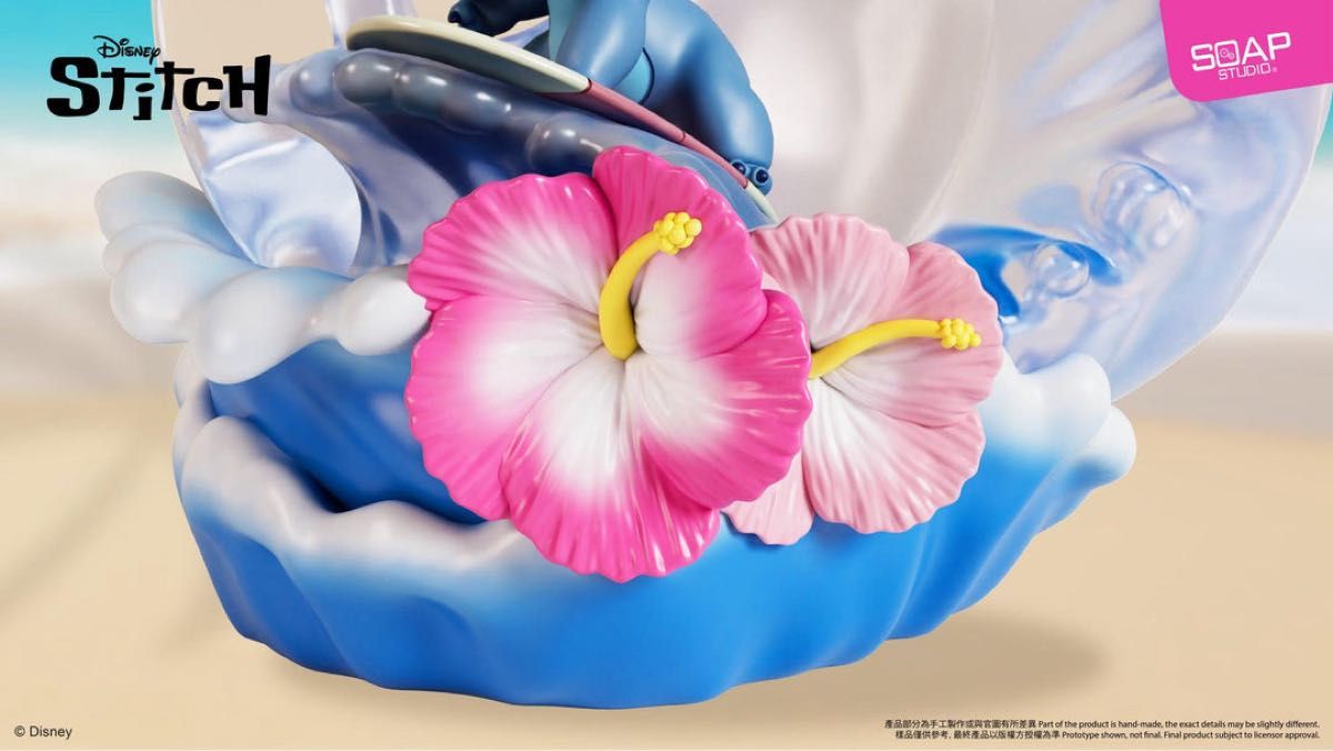 SOAP STUDIO スティッチ フラワー サーフィン スノードーム｜Yahoo