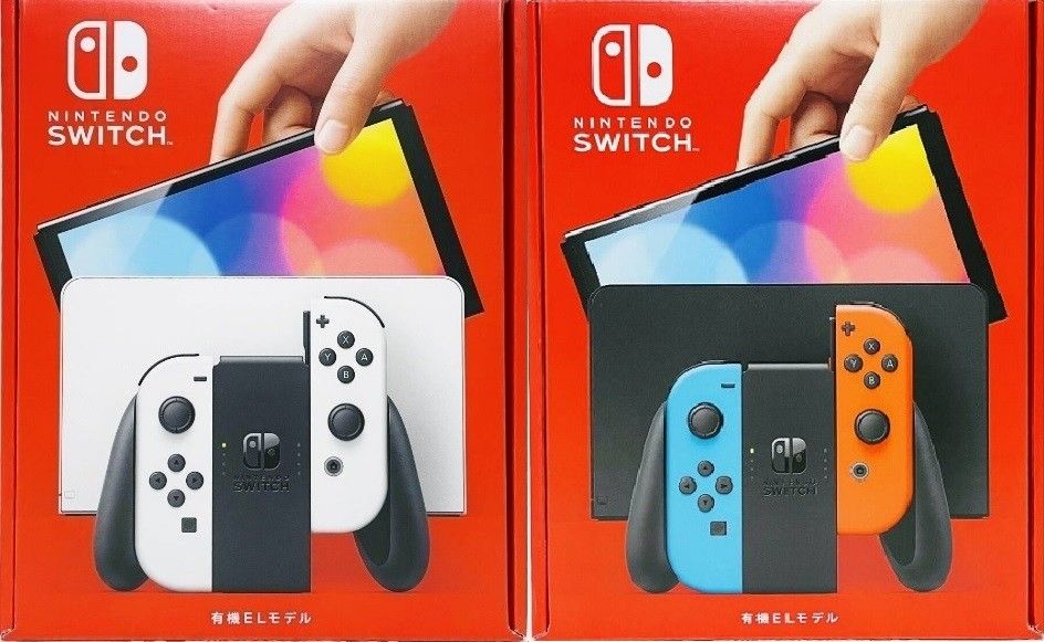新品未開封】2台セット任天堂 Nintendo Switch 有機ELモデル ホワイト