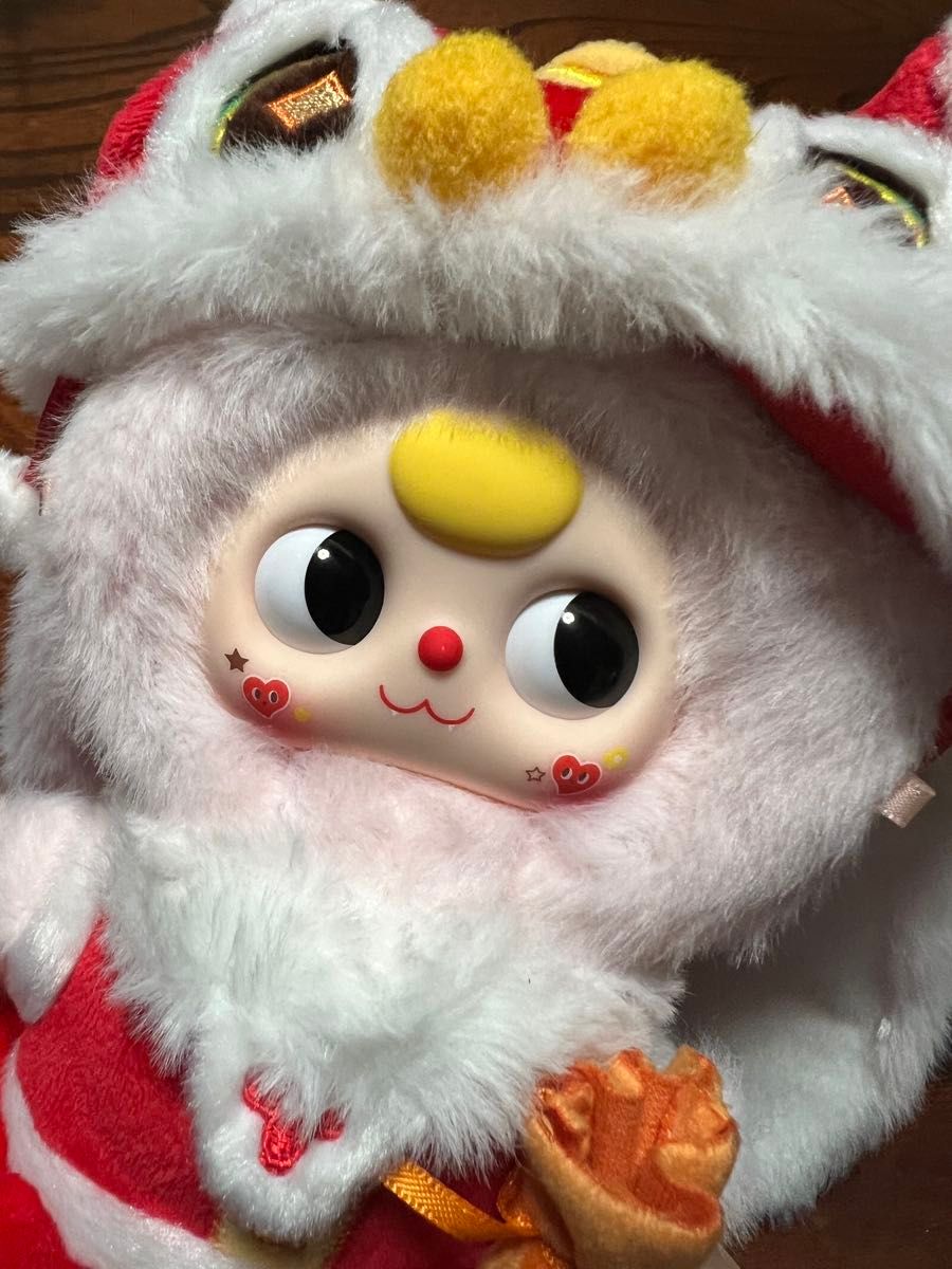 公式 Baby Three 新年シリーズ 垂れ耳 うさぎ ぬいぐるみ シク