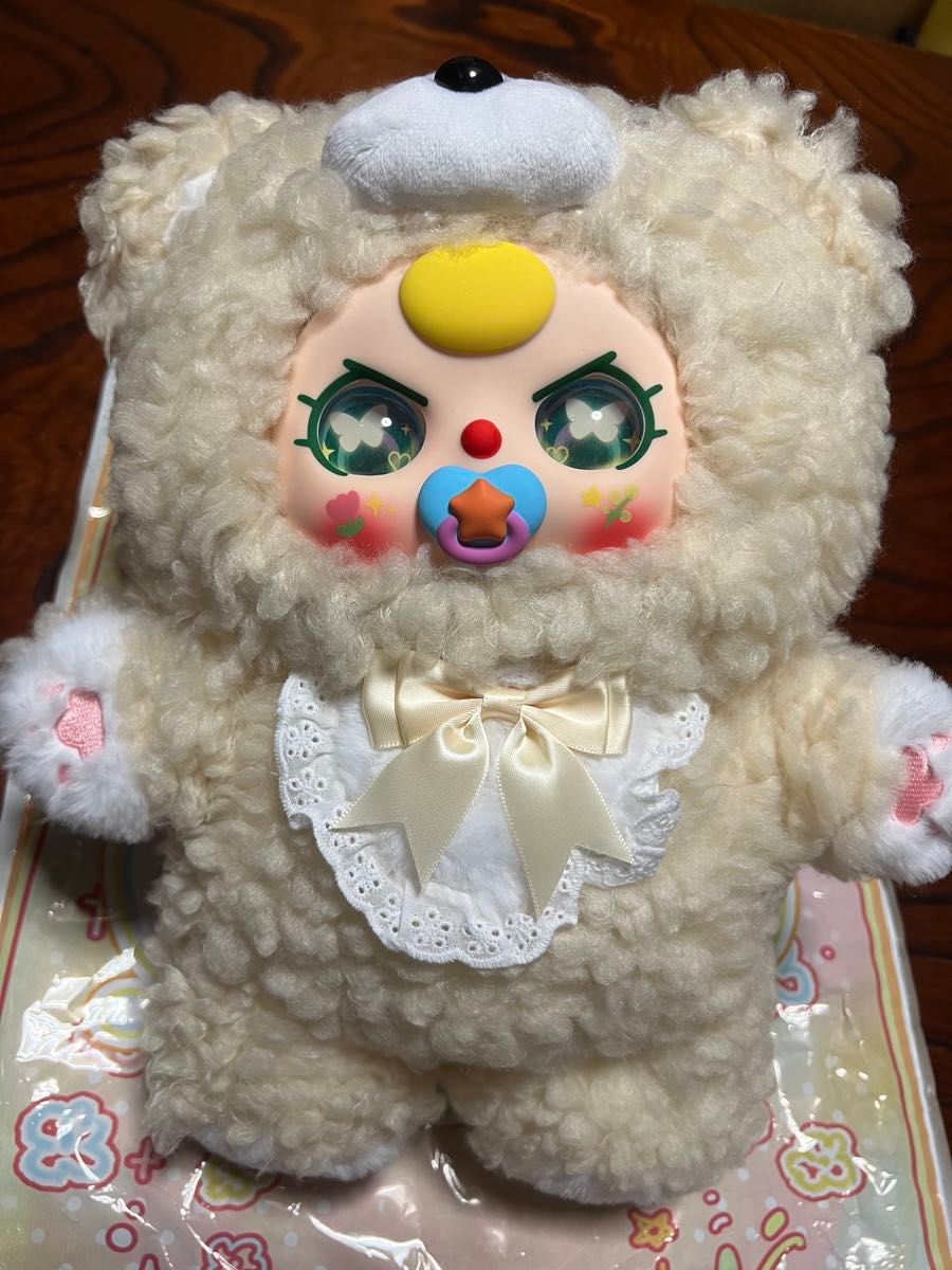 公式 Baby Three ベビースリー 400% 4代目 オフホワイト シロクマ バブ