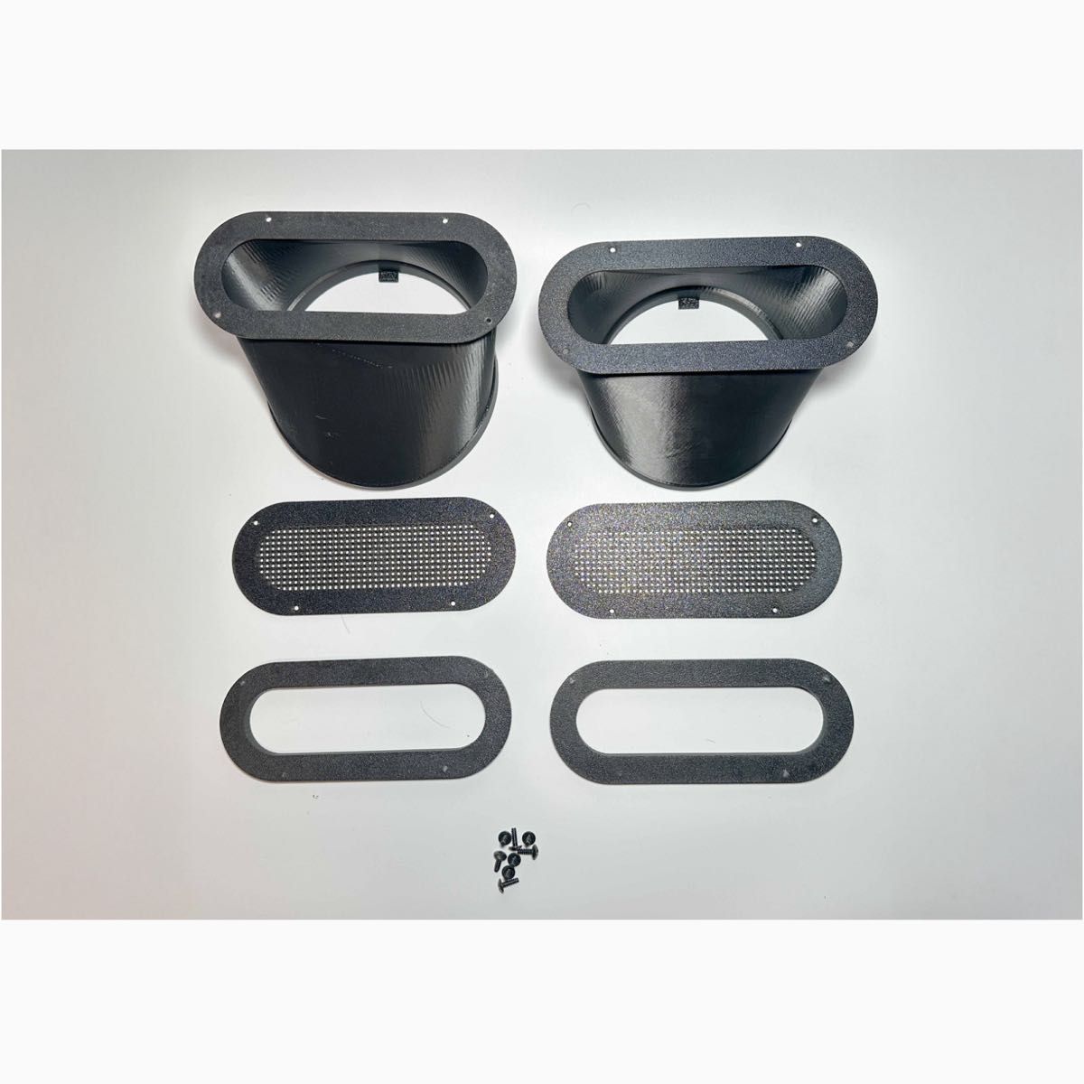 EcoFlow WAVE 2 / 3】自作排気吸気ダクト ネット付き エコフロー