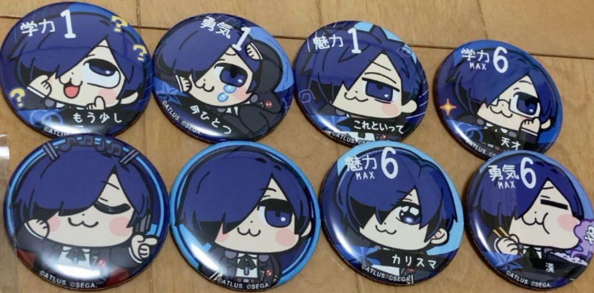 ペルソナ ライブ Q番シアターへようこそ 缶バッジ 結城理 ペルソナ