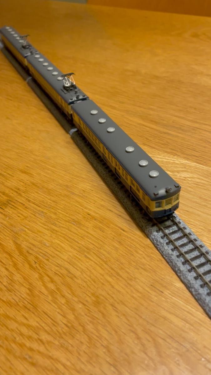 広窓流電 関西急行モハ52 4両編成セット KATO製品改造 鉄道模型 N