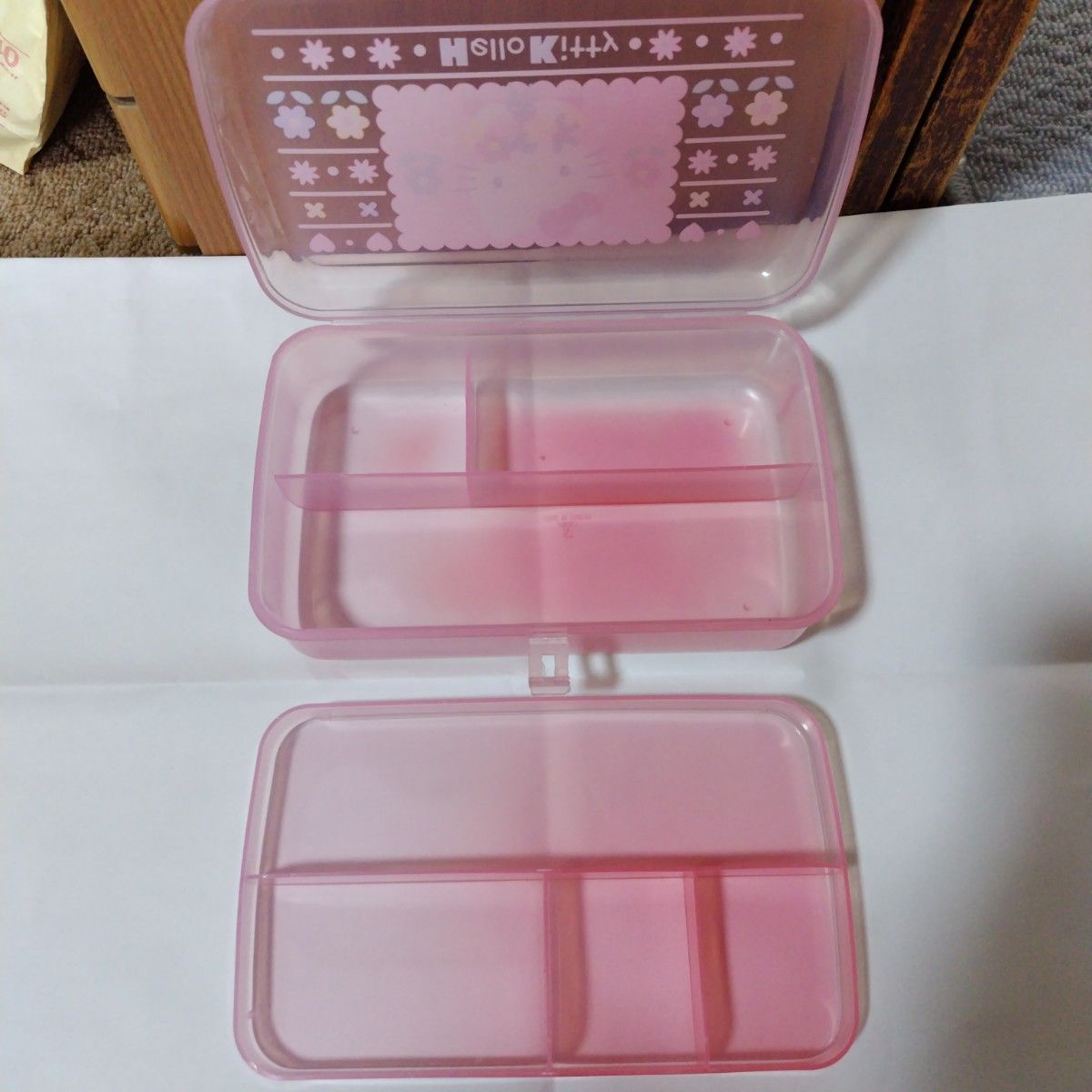 激激レア】ハローキティ プラスチックケース 収納 鍵付き｜Yahoo