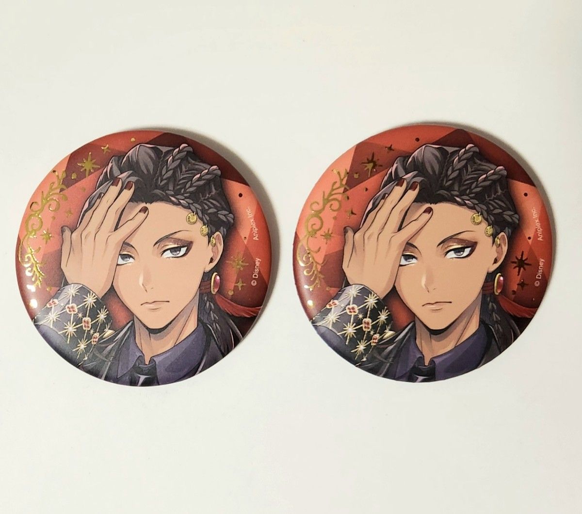 ツイステ 5周年 POP UP SHOP 松屋銀座 ジャミル 缶バッジ 缶バッチ