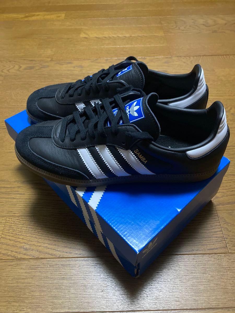 新品同様 アディダス サンバ adidas SAMBA OG B75806 28 0cm ブラック