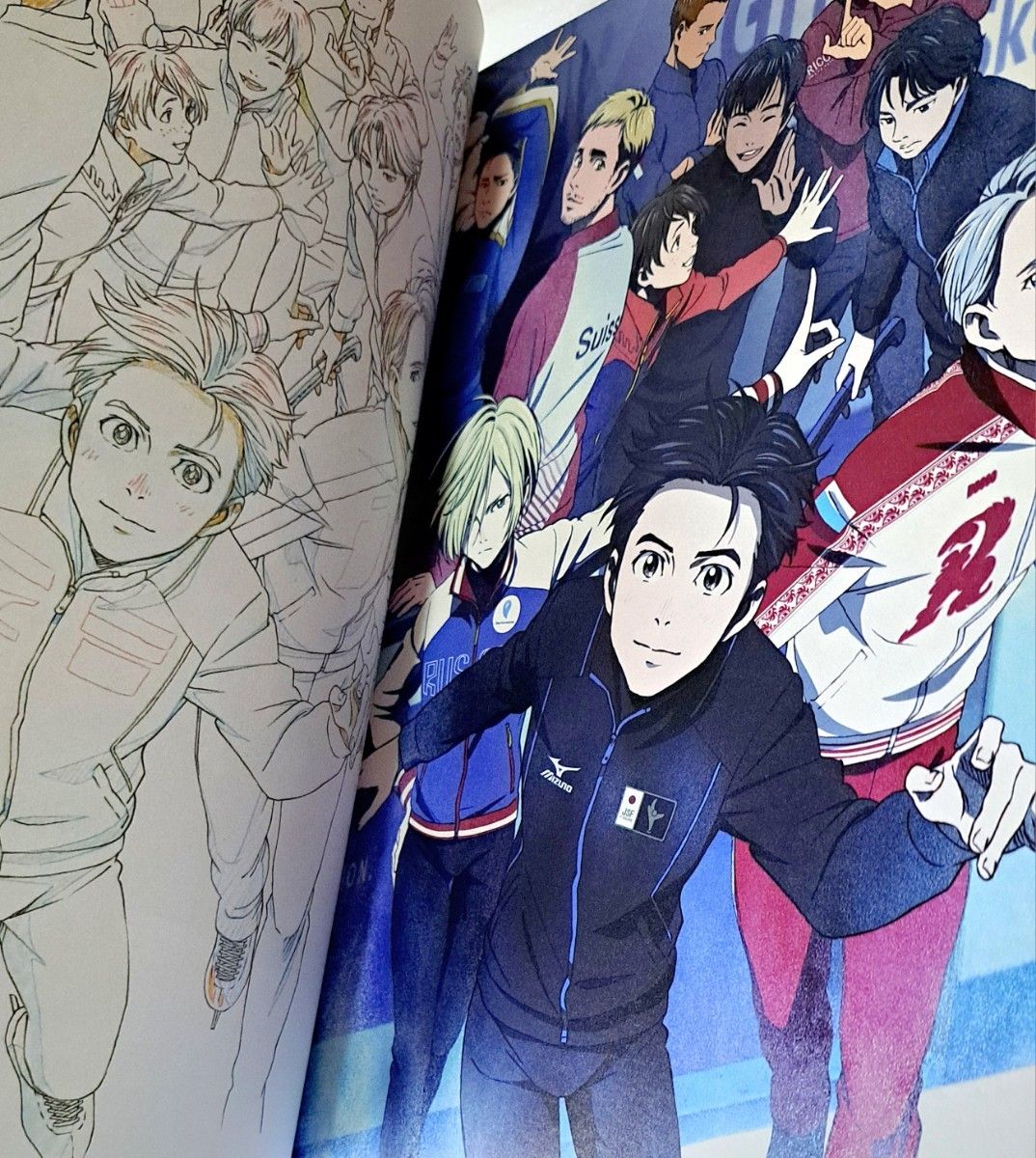 ユーリ on ICE SELECT BOOK セレクトブック 原画集 ユーリオンアイス