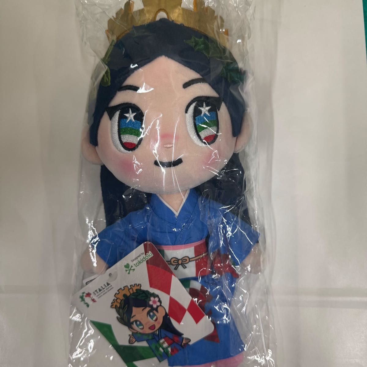 新品未開封 万博限定 イタリア館公式マスコット イタリアちゃん