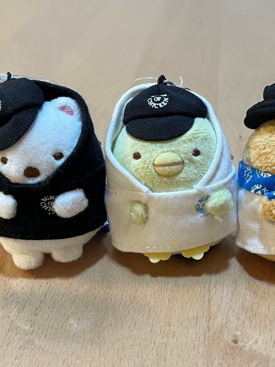 すみっコぐらし BUMP OF CHICKEN ぶらさげぬいぐるみ 6体セット ＋