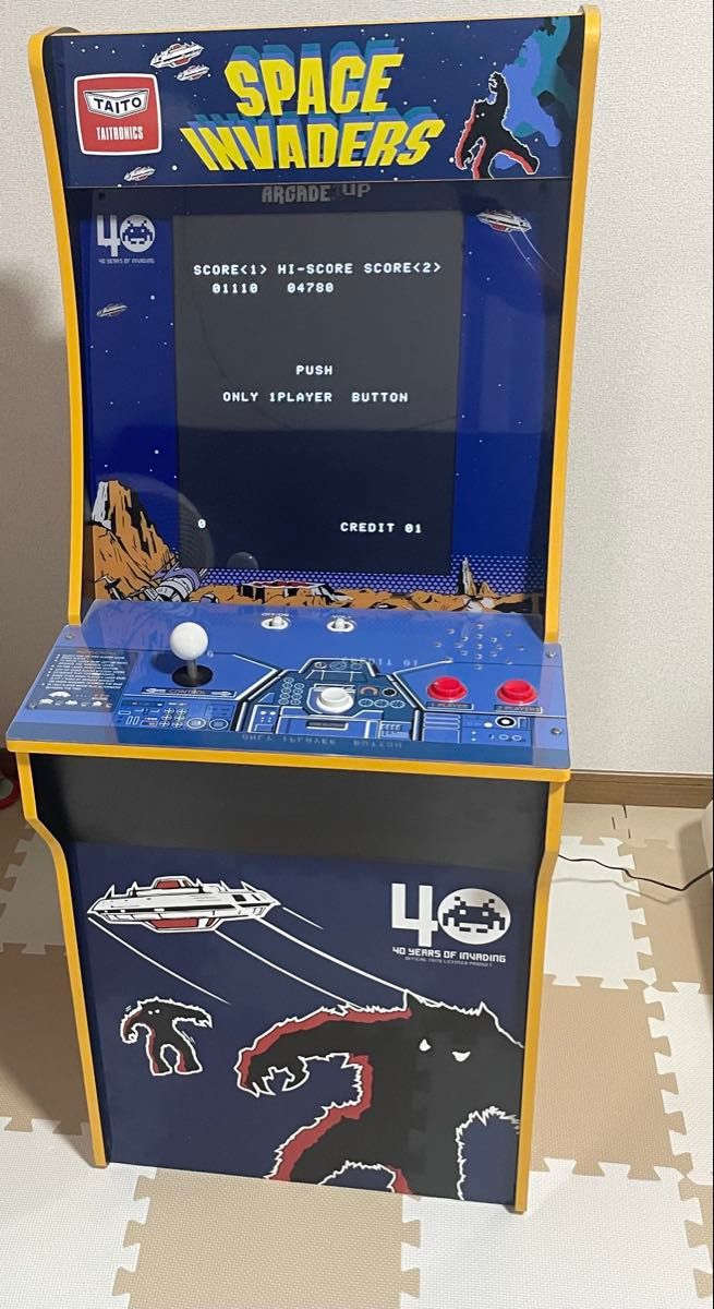 希少 ARCADE1UP スペースインベーダー 40周年記念モデル 美品｜Yahoo
