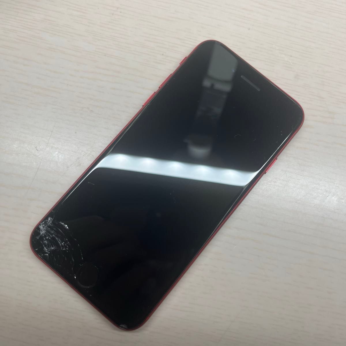 iPhoneSE2 se 第2世代 64GB SIMフリー バッテリー最大容量73% 画面割れ