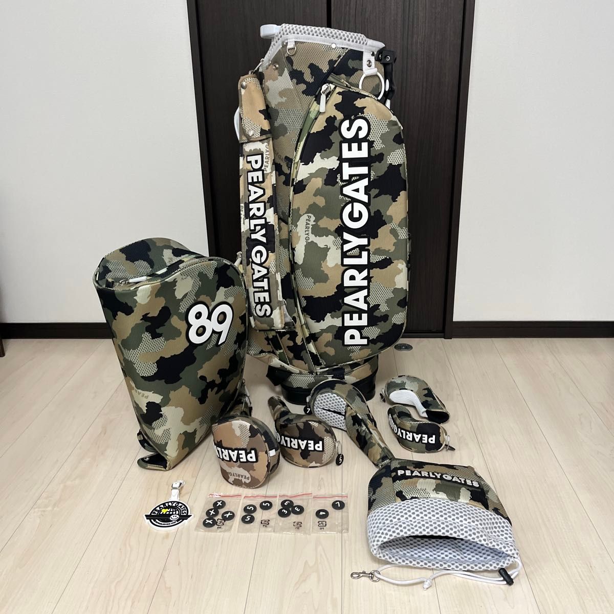 PEARLY GATES パーリーゲイツ キャディバッグ カーキ 迷彩柄｜Yahoo