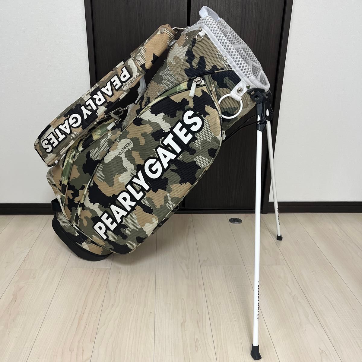 PEARLY GATES パーリーゲイツ キャディバッグ カーキ 迷彩柄｜Yahoo