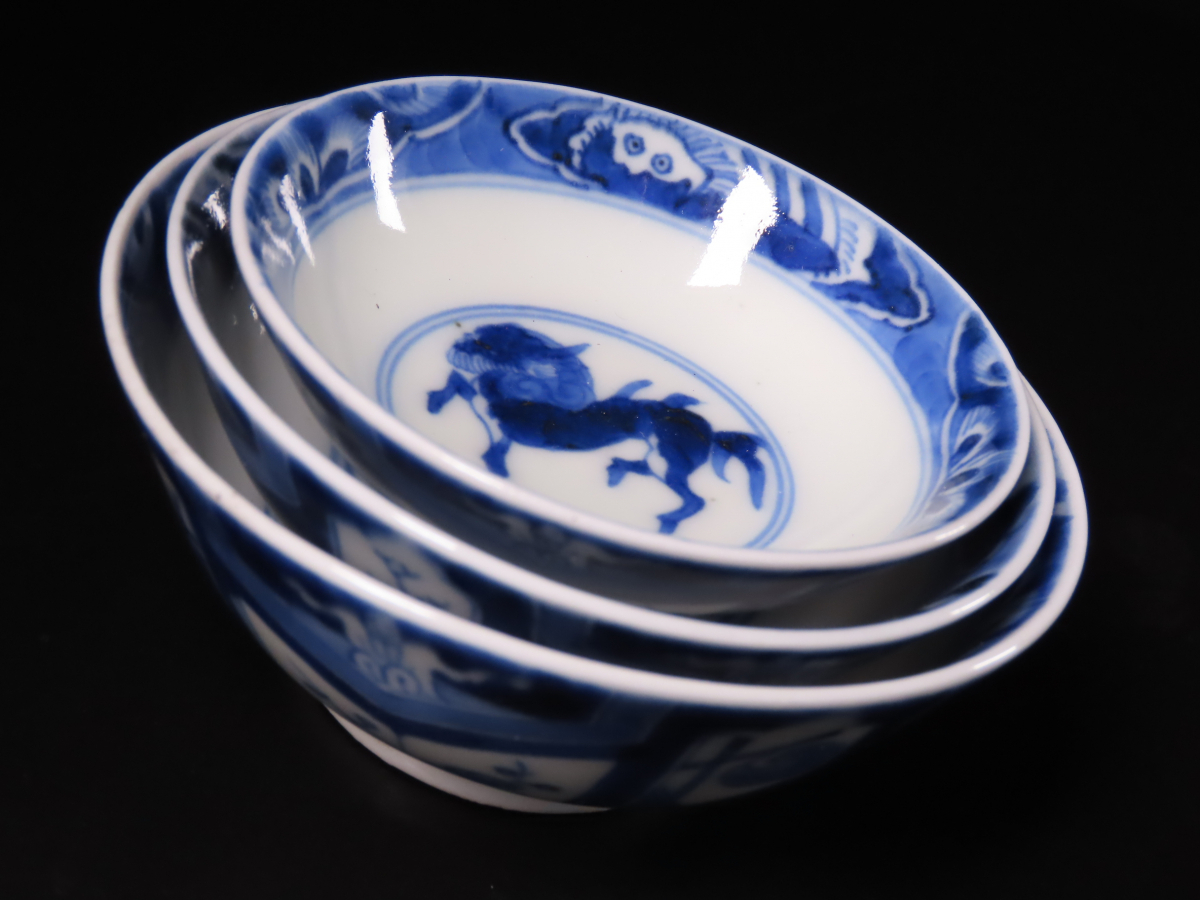 中国宋元明朝 の何窯の碗 中国骨董 古美術 唐物 中国美術