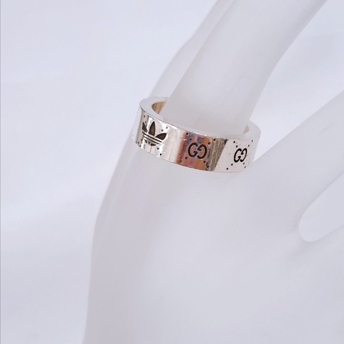 GUCCI グッチ アディダス GUCCI × adidas リング コラボ シルバー