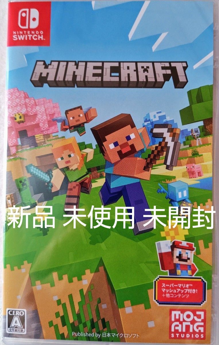 新品 未使用 未開封 Nintendo Switch スイッチ Minecraft マイン