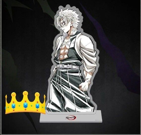 鬼滅の刃 不死川実弥 ビッグアクリルスタンドS賞⇔ アクリル色紙 実弥