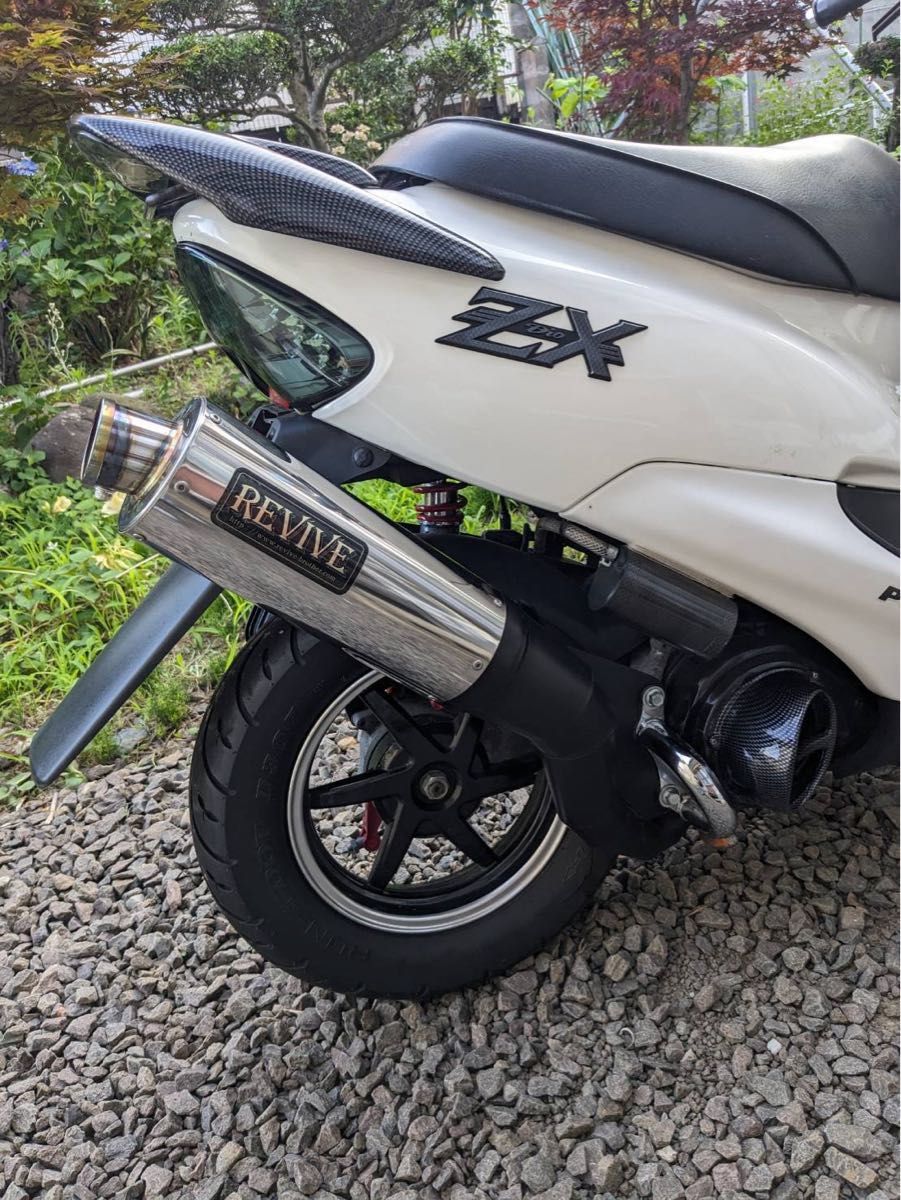 廃盤 ライブ ディオ zx デイトナ製 カーボン インテークチャンバー