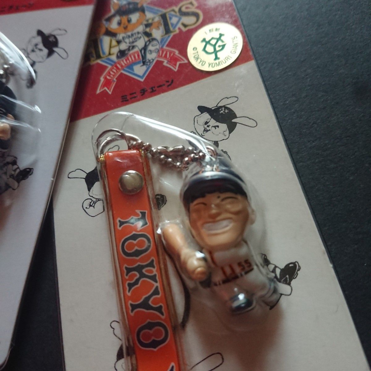 長嶋茂雄監督&松井秀喜 ミニフィギュアストラップ東京読売巨人軍 承認