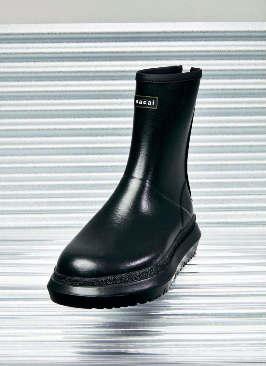 25aw Sacai Rubber Boots S サカイ ラバーブーツ 長靴｜Yahoo!フリマ