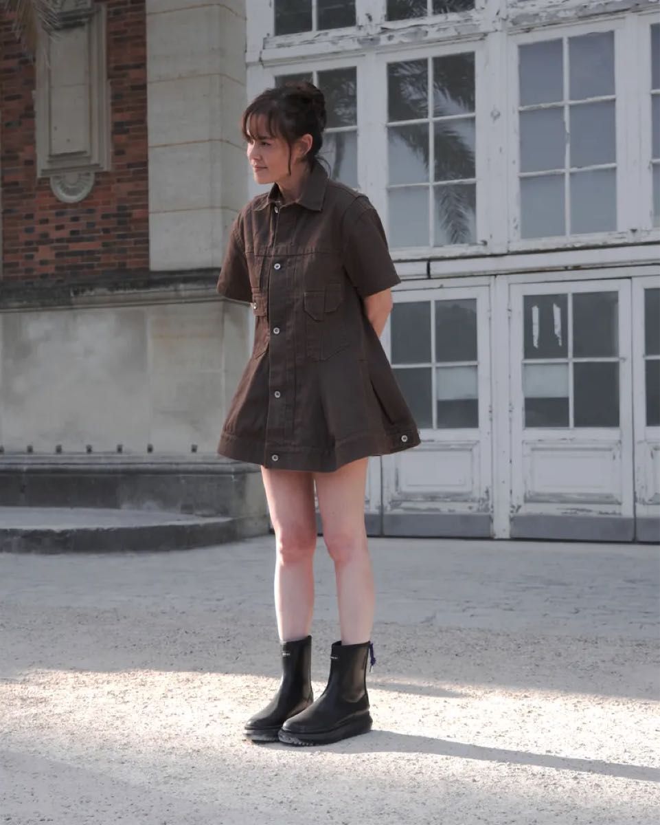 25aw Sacai Rubber Boots S サカイ ラバーブーツ 長靴｜Yahoo!フリマ